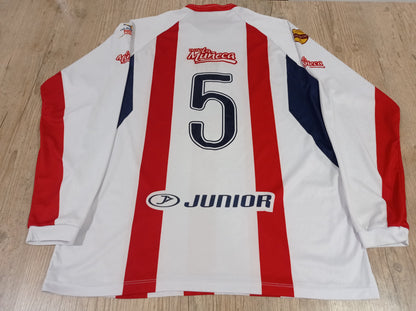 Rare Junior Barranquilla Shirt - Colombia - Home - 2010 - Long Sleeve - Match Shirt