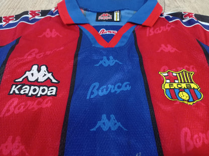 Spectacular Barcelona Shirt - Home - 1995/1997 - Giovanni - Long Sleeves