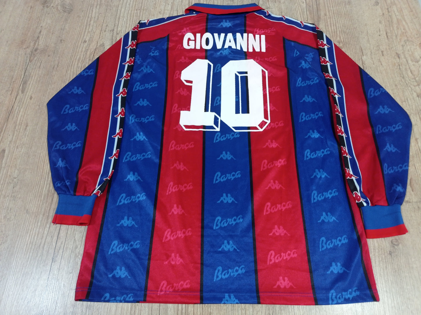 Spectacular Barcelona Shirt - Home - 1995/1997 - Giovanni - Long Sleeves