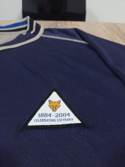 Beautiful Leicester City Shirt - Special Edition 120 Years - 2004/2005 - Reversible - Long Sleeves