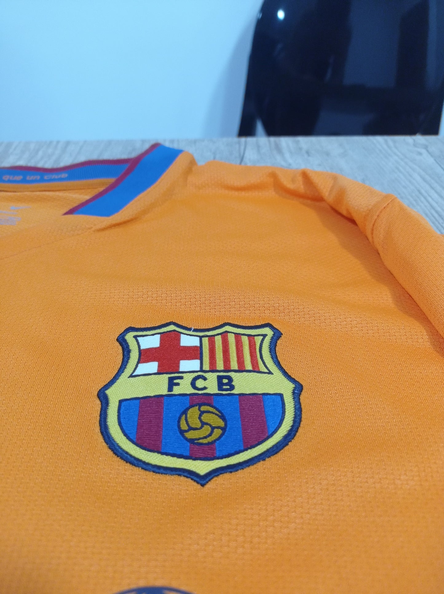 Rare Barcelona Third Shirt - 2007/2008 - #19 Lionel Messi - Long Sleeves