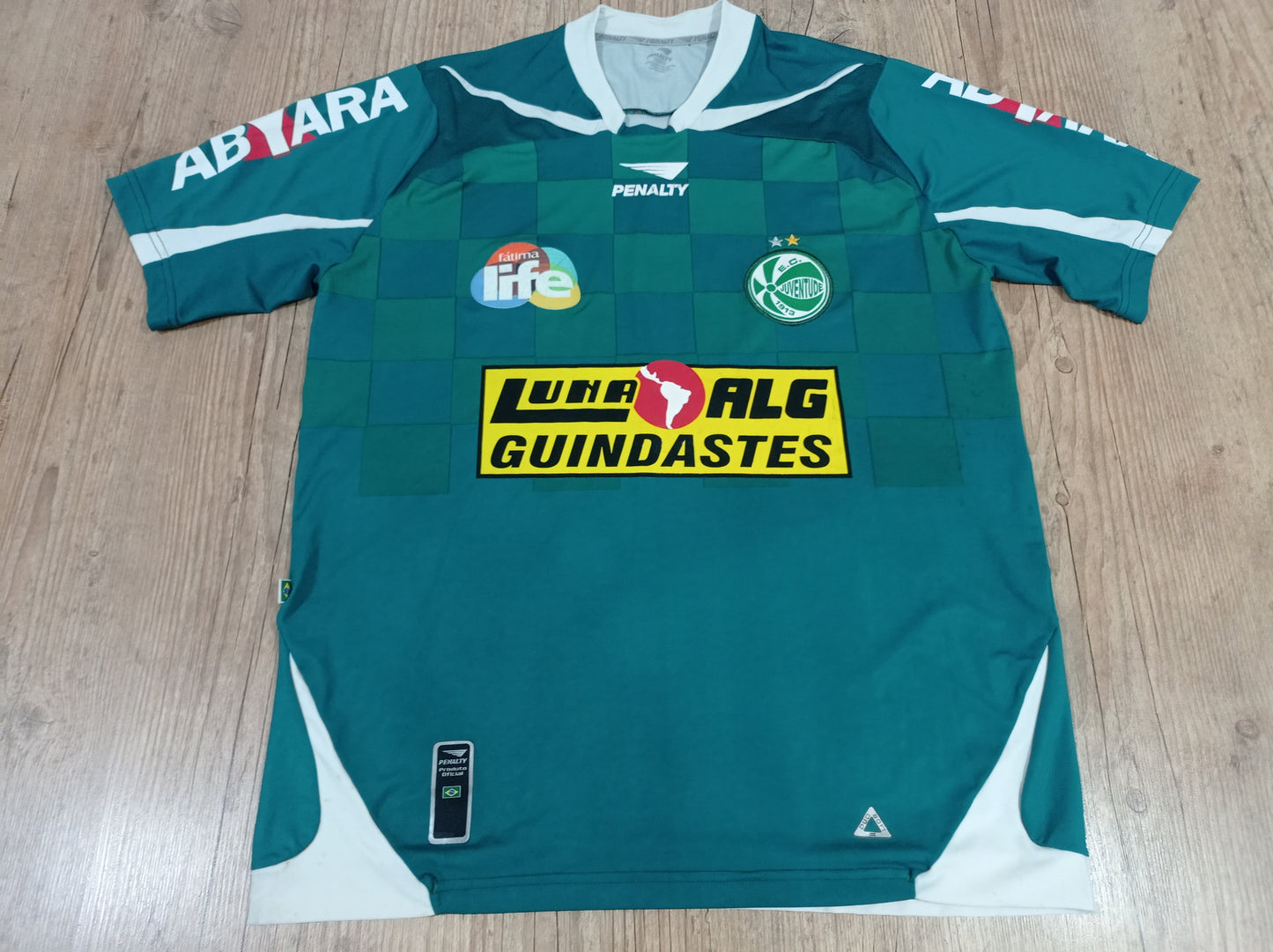 Rare Juventude Shirt - Away - 2008 - Match - Rare Sponsorship