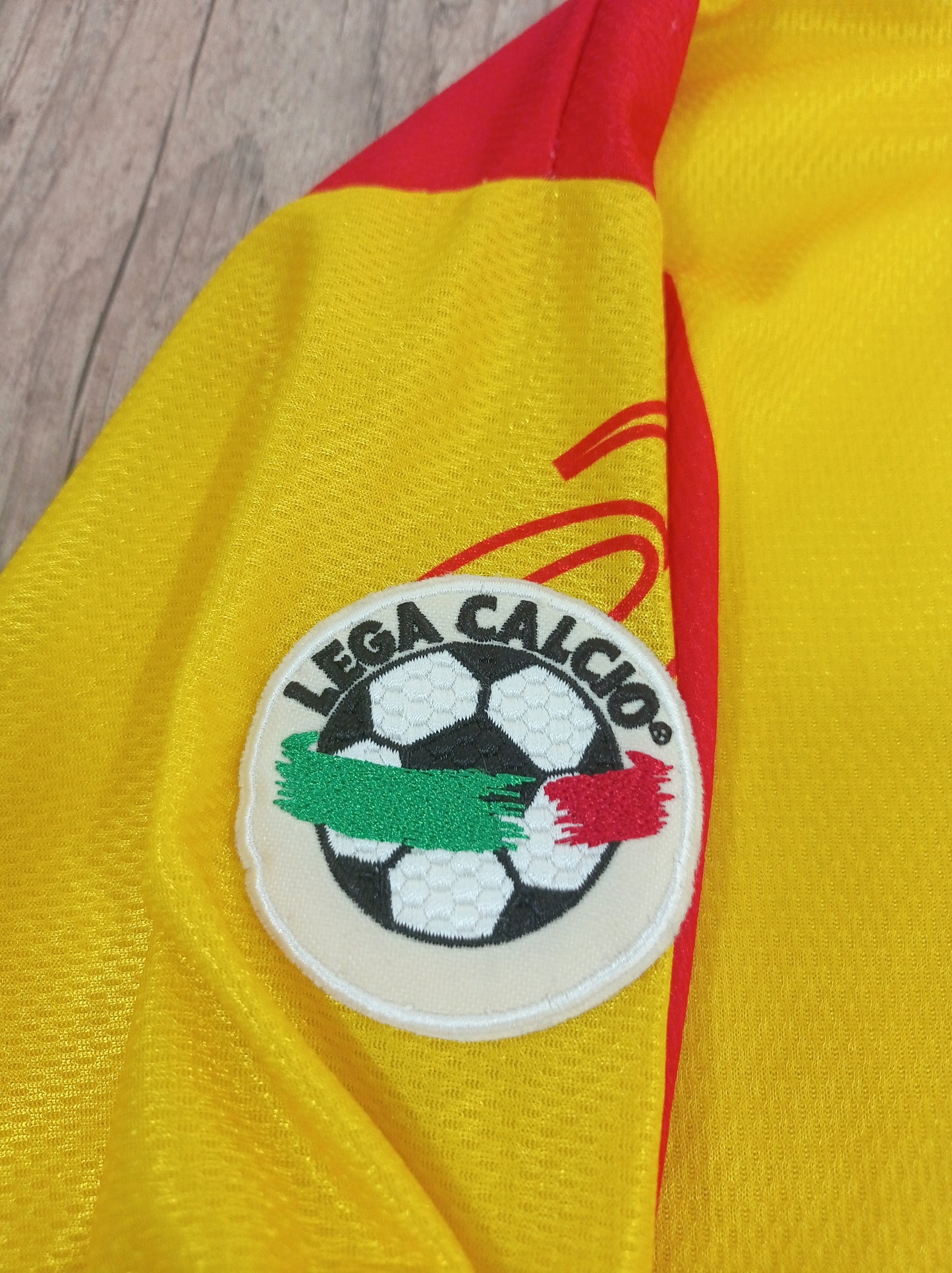 Rara Camisa do Lecce - Home - 1999/2000 - Itália - de Jogo