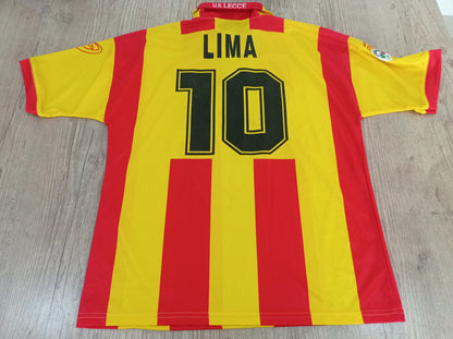 Rara Camisa do Lecce - Home - 1999/2000 - Itália - de Jogo