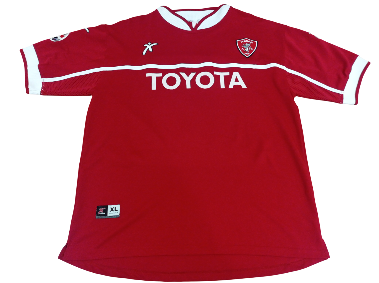 Sensacional Camisa Perugia – Calcio Anos 2000! - Usada em Jogo - de Coleção!