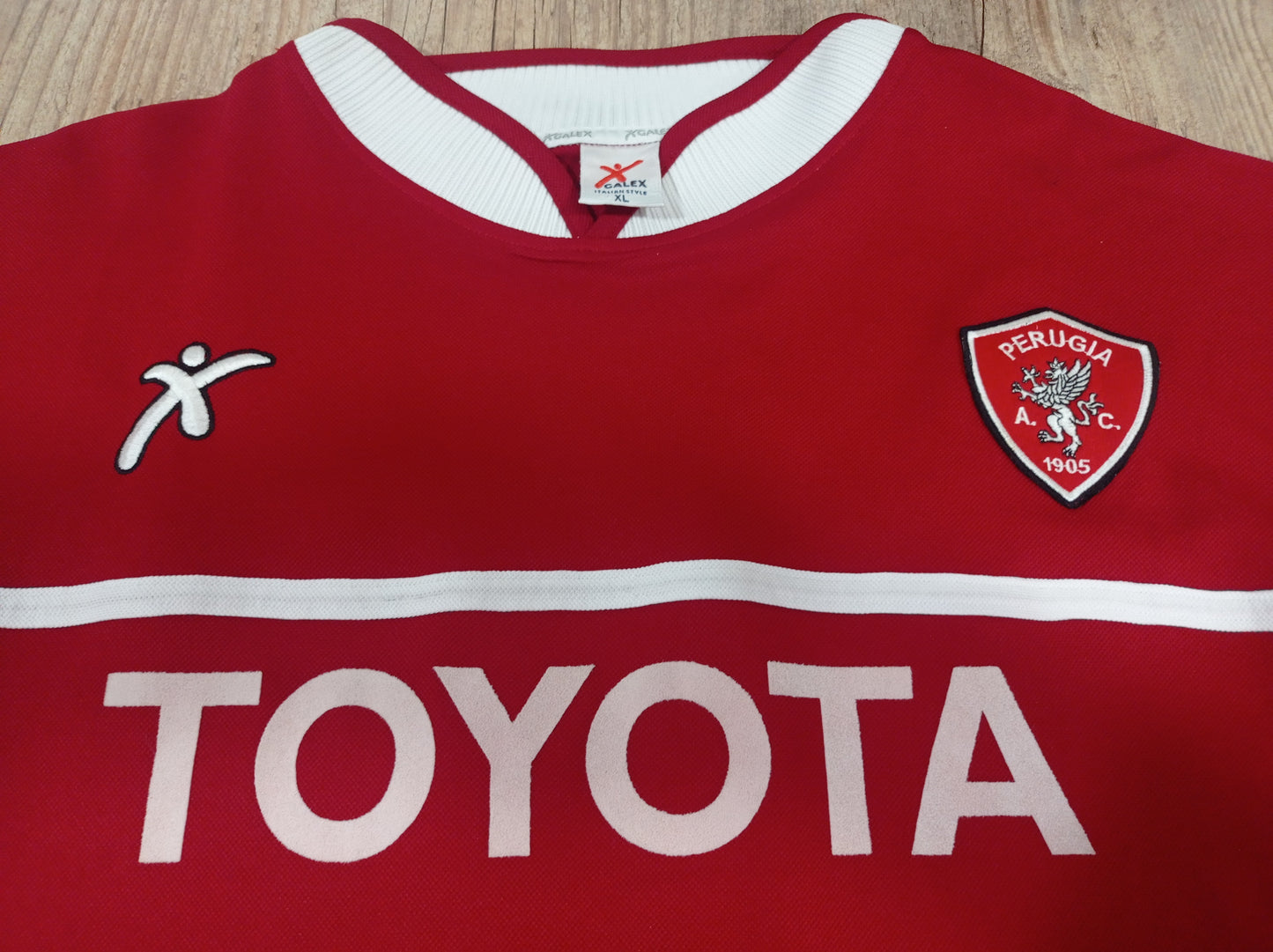 Sensacional Camisa Perugia – Calcio Anos 2000! - Usada em Jogo - de Coleção!