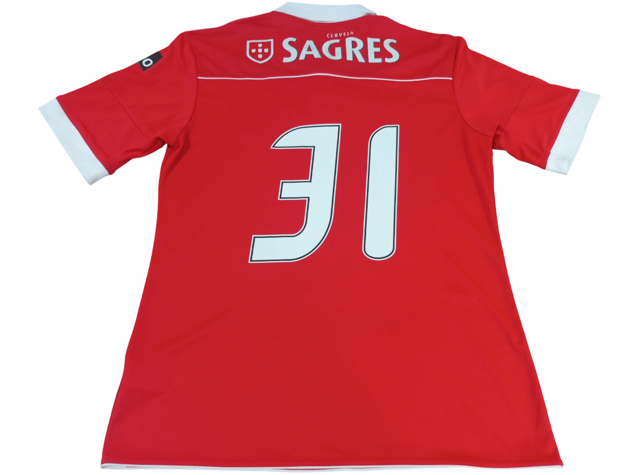 Camisa de Jogo do Benfica - Home - 2010/2011 - Portugal - Allan Kardec