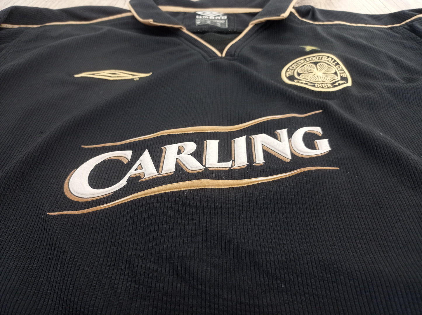 Rare Celtic Shirt - Away - 2003/2004 - Scotland - Long Sleeves