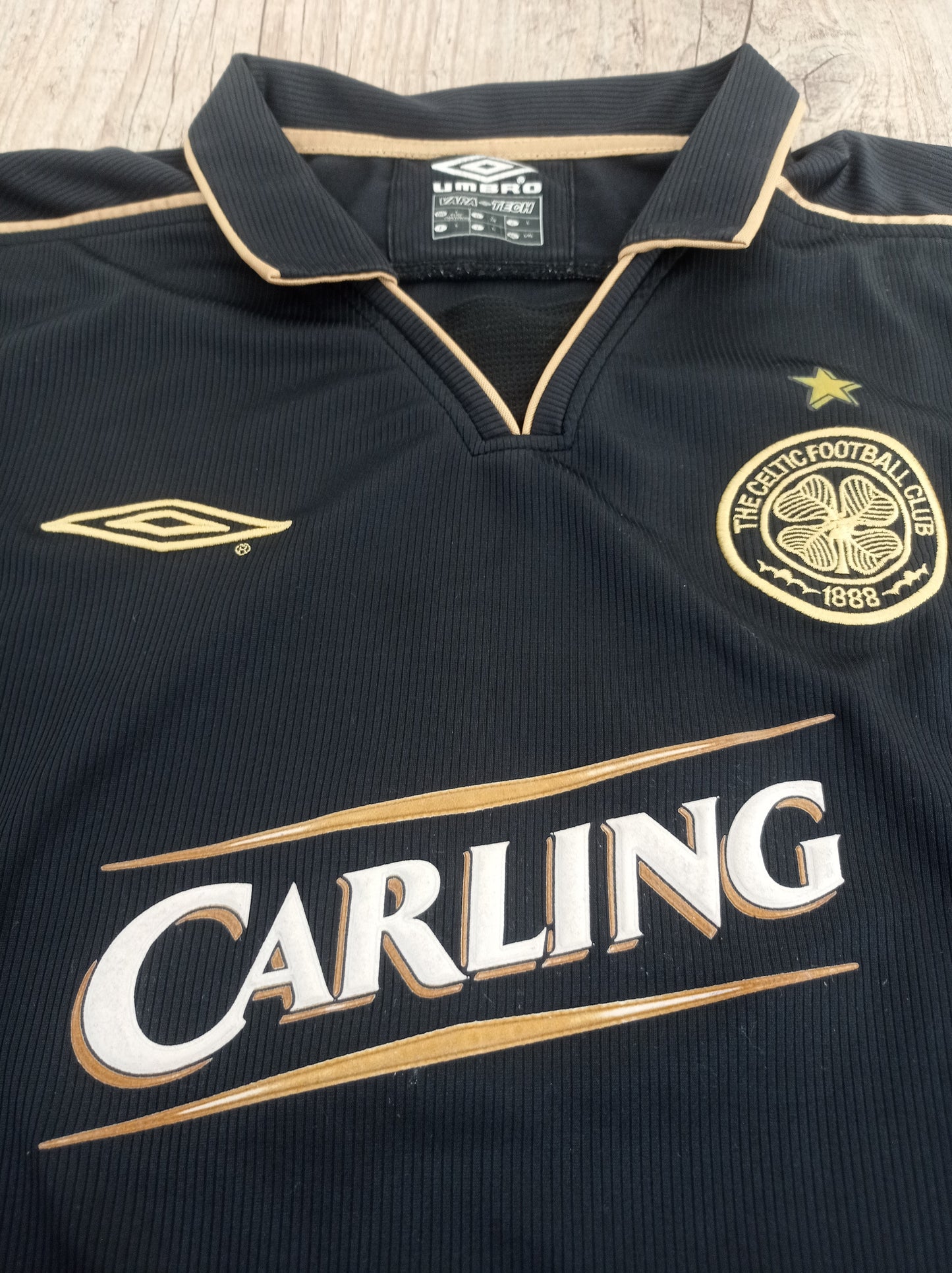 Rare Celtic Shirt - Away - 2003/2004 - Scotland - Long Sleeves