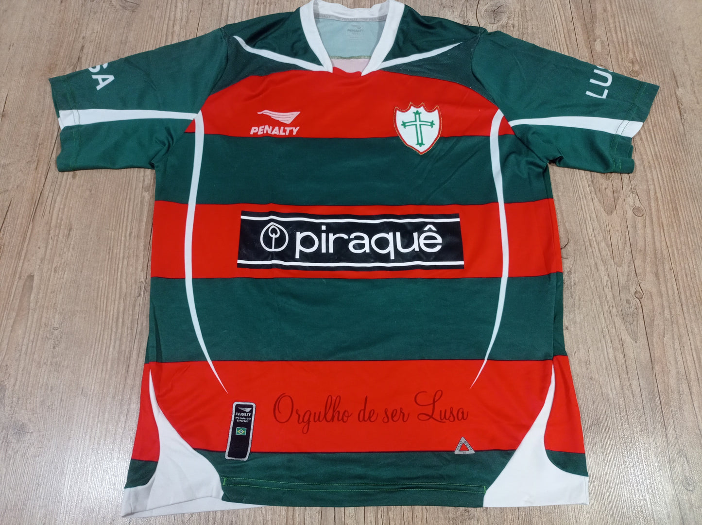 Rare Portuguesa Shirt - One-off Sponsorship - In the Game!