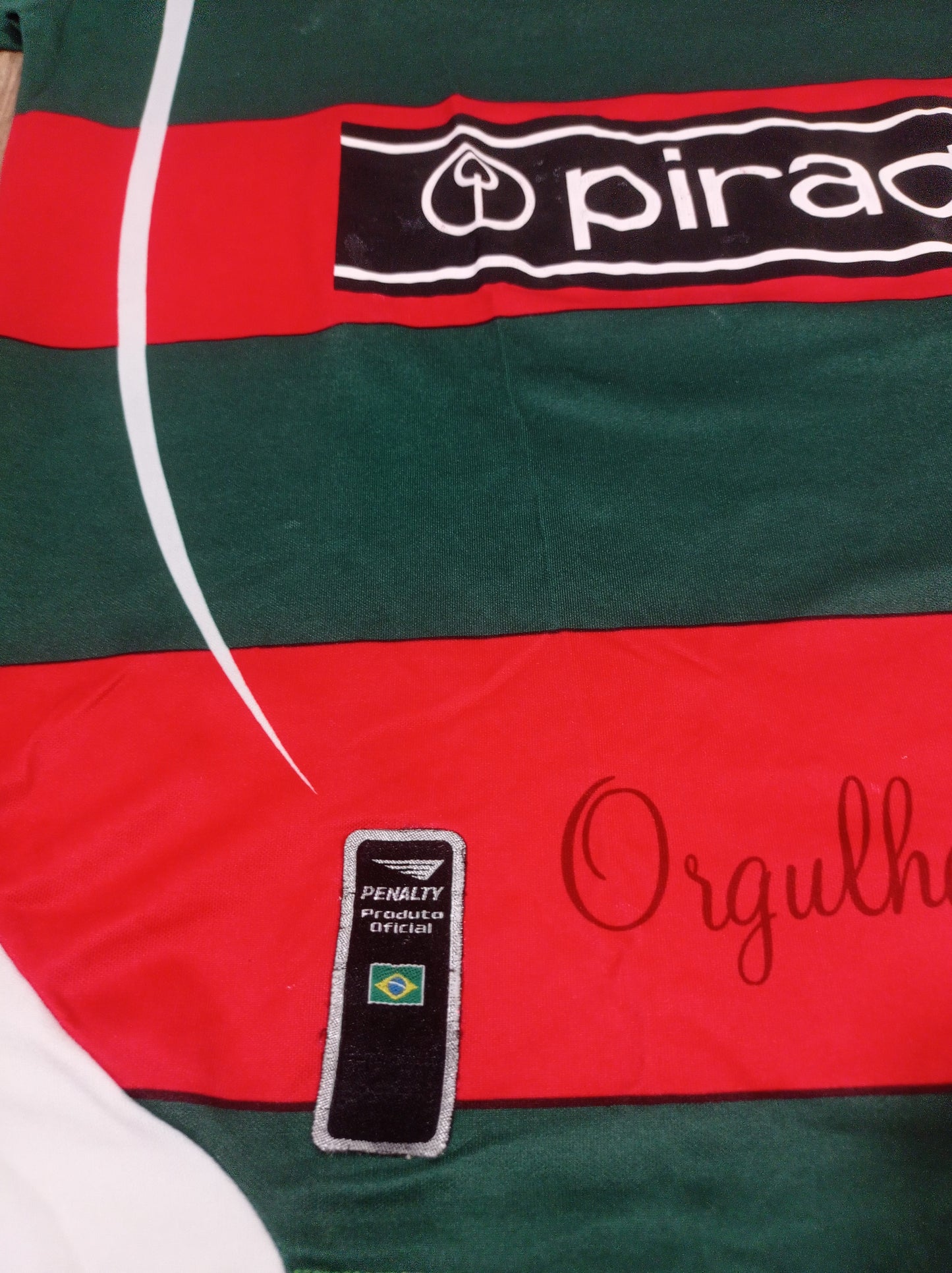 Rare Portuguesa Shirt - One-off Sponsorship - In the Game!