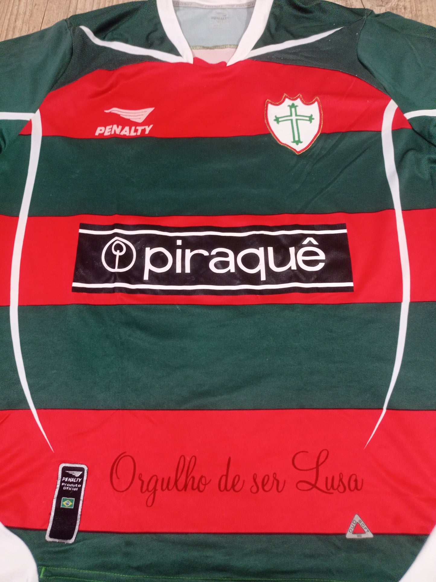 Rare Portuguesa Shirt - One-off Sponsorship - In the Game!