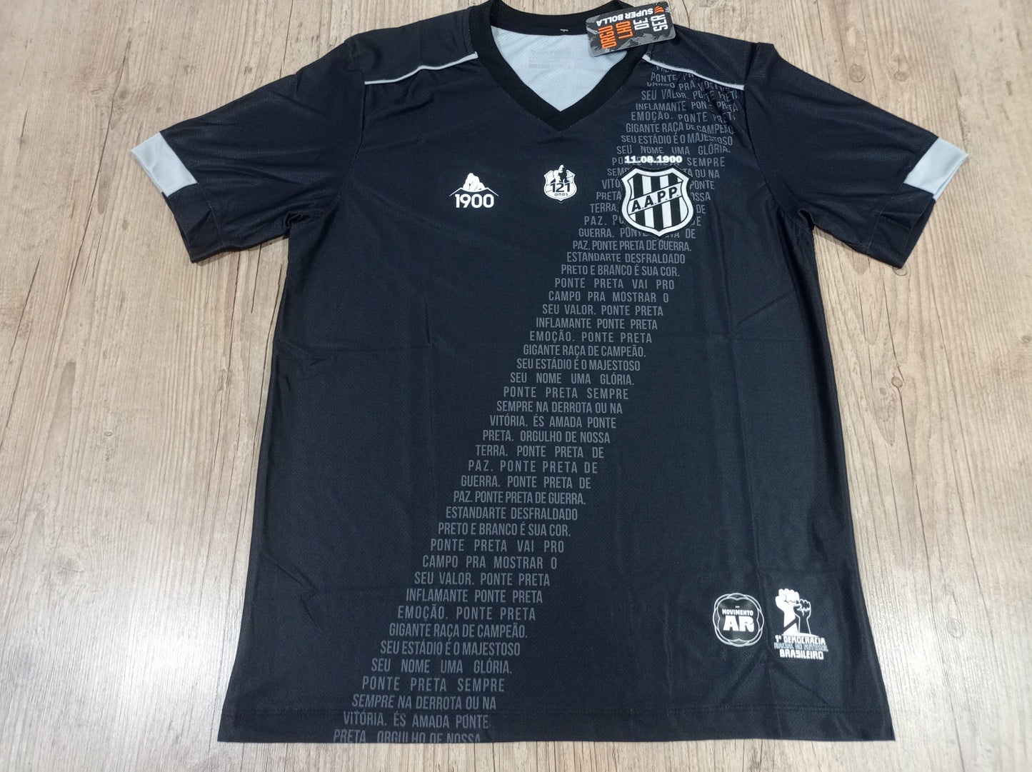 Rare Ponte Preta Shirt - Special Edition 121 Years