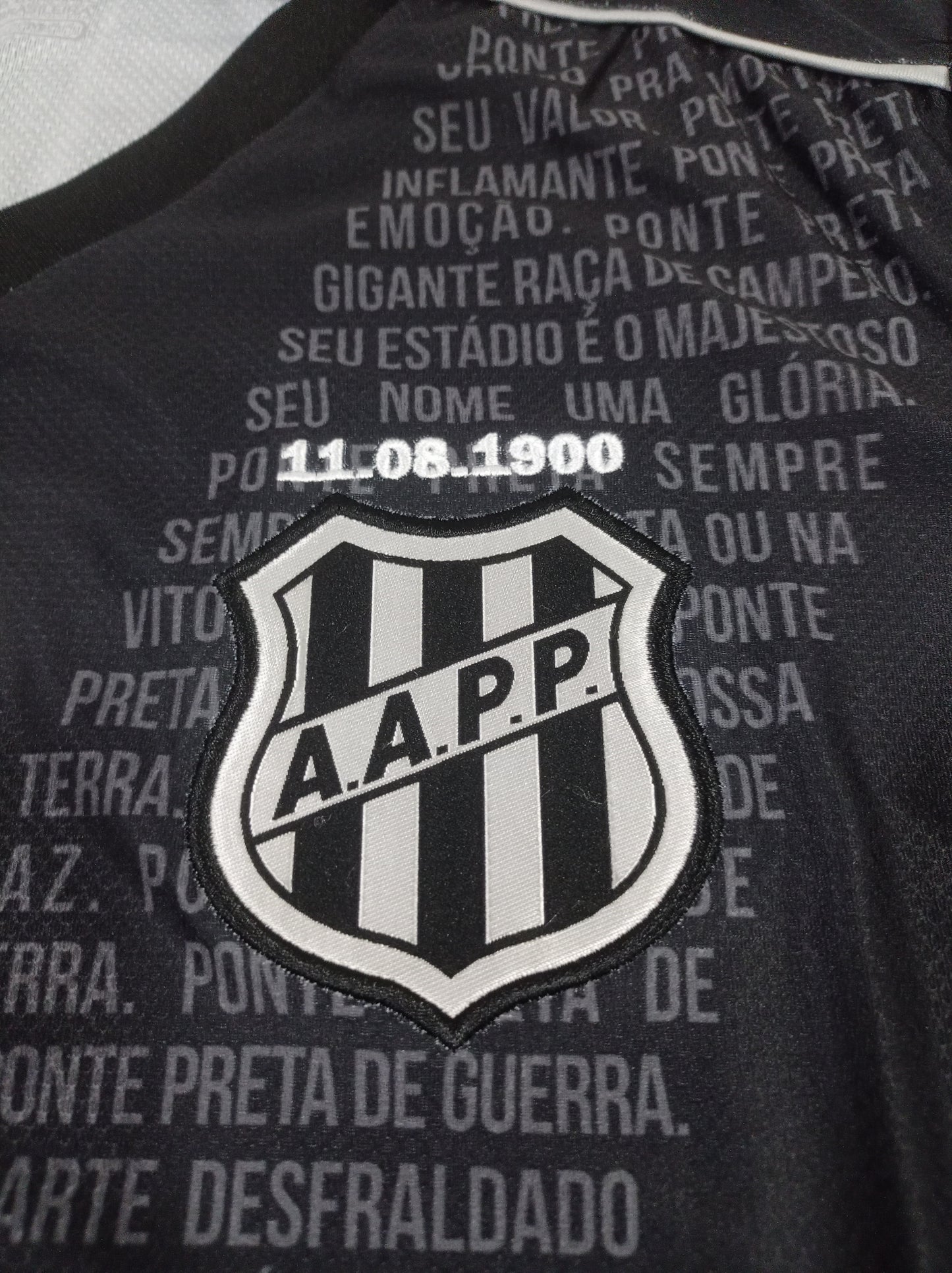 Rare Ponte Preta Shirt - Special Edition 121 Years