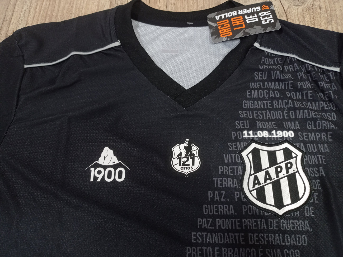Rare Ponte Preta Shirt - Special Edition 121 Years