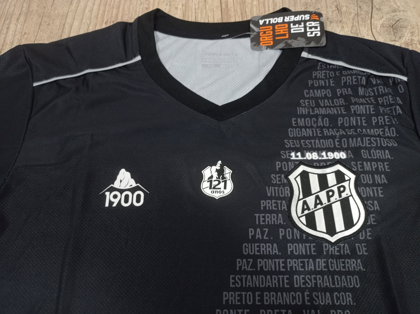 Rare Ponte Preta Shirt - Special Edition 121 Years