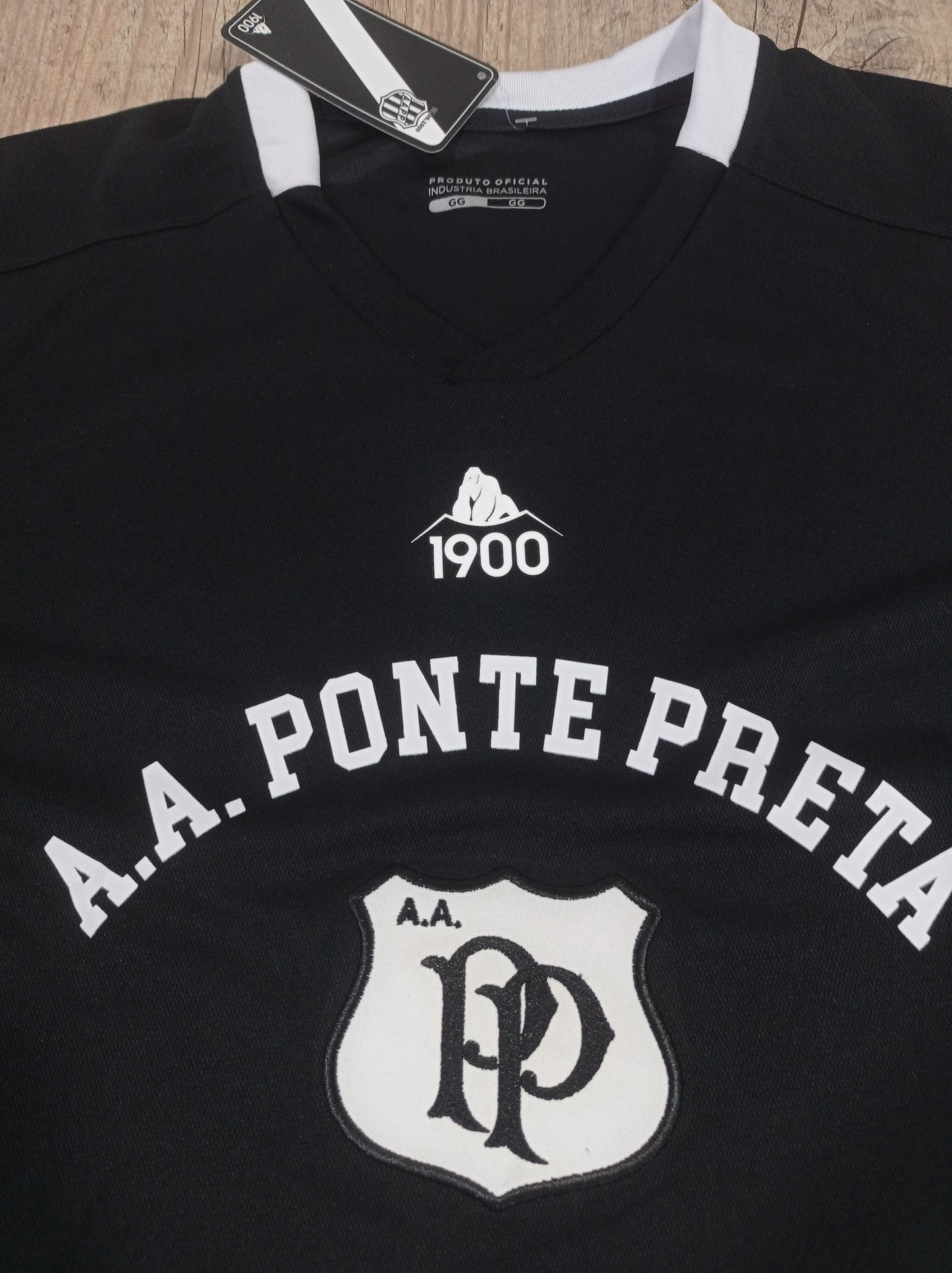 Rare Ponte Preta Shirt - Special Edition 123 Years - Alluding to 1920