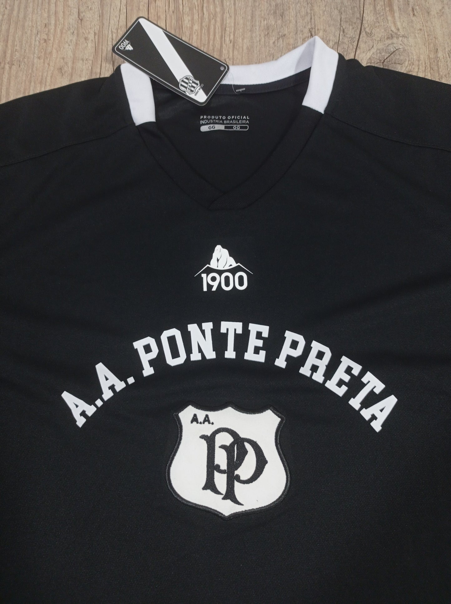 Rare Ponte Preta Shirt - Special Edition 123 Years - Alluding to 1920