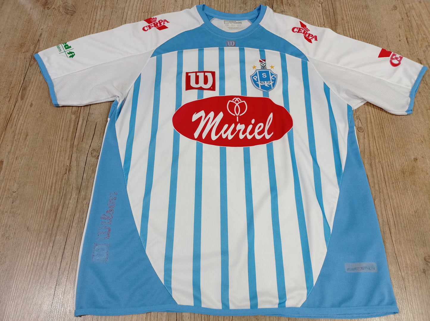 Fantastic Paysandu Shirt - From the Brazilian Championship Game - Wilson