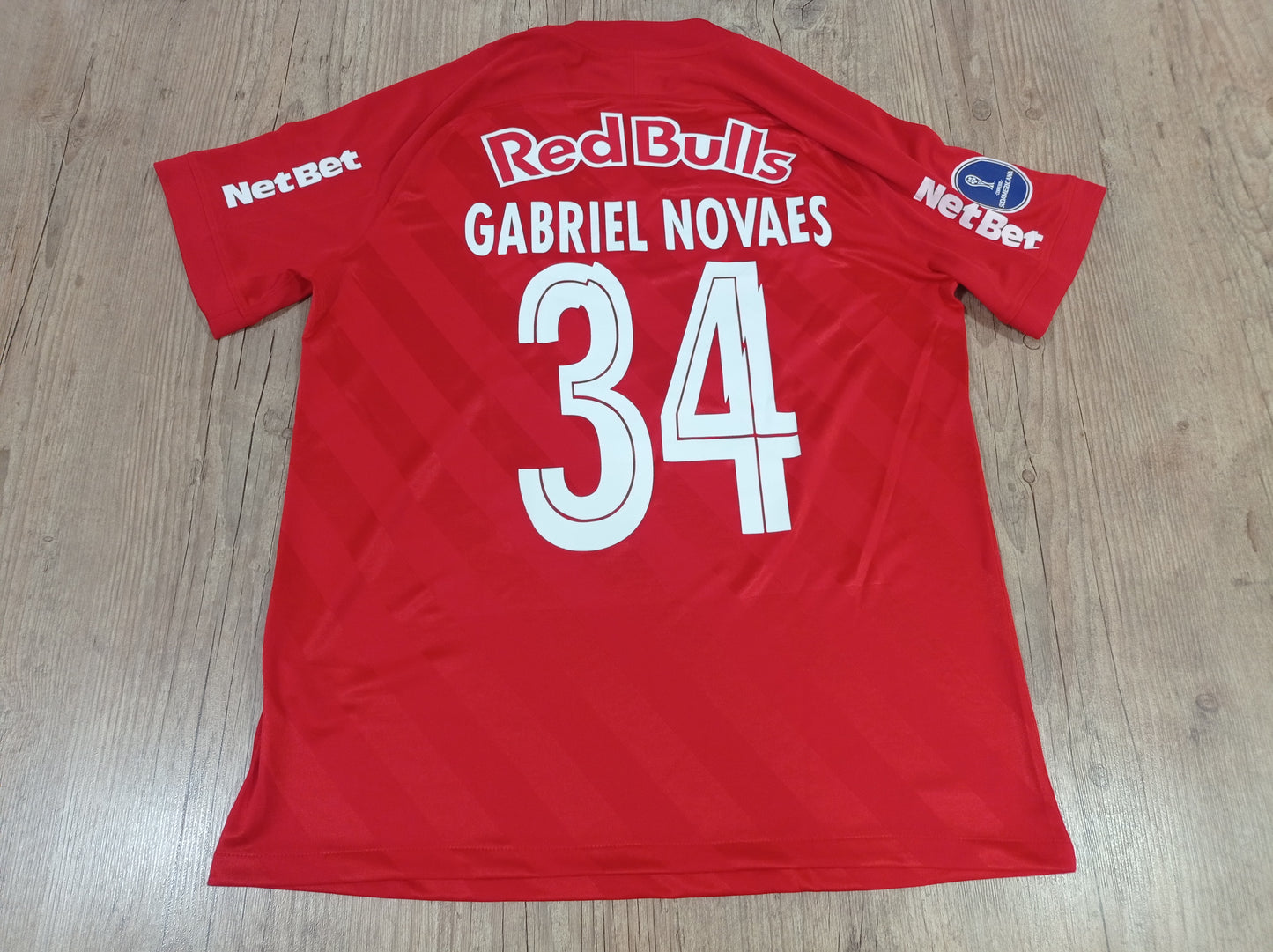 Spectacular Red Bull Bragantino Shirt - South American Game