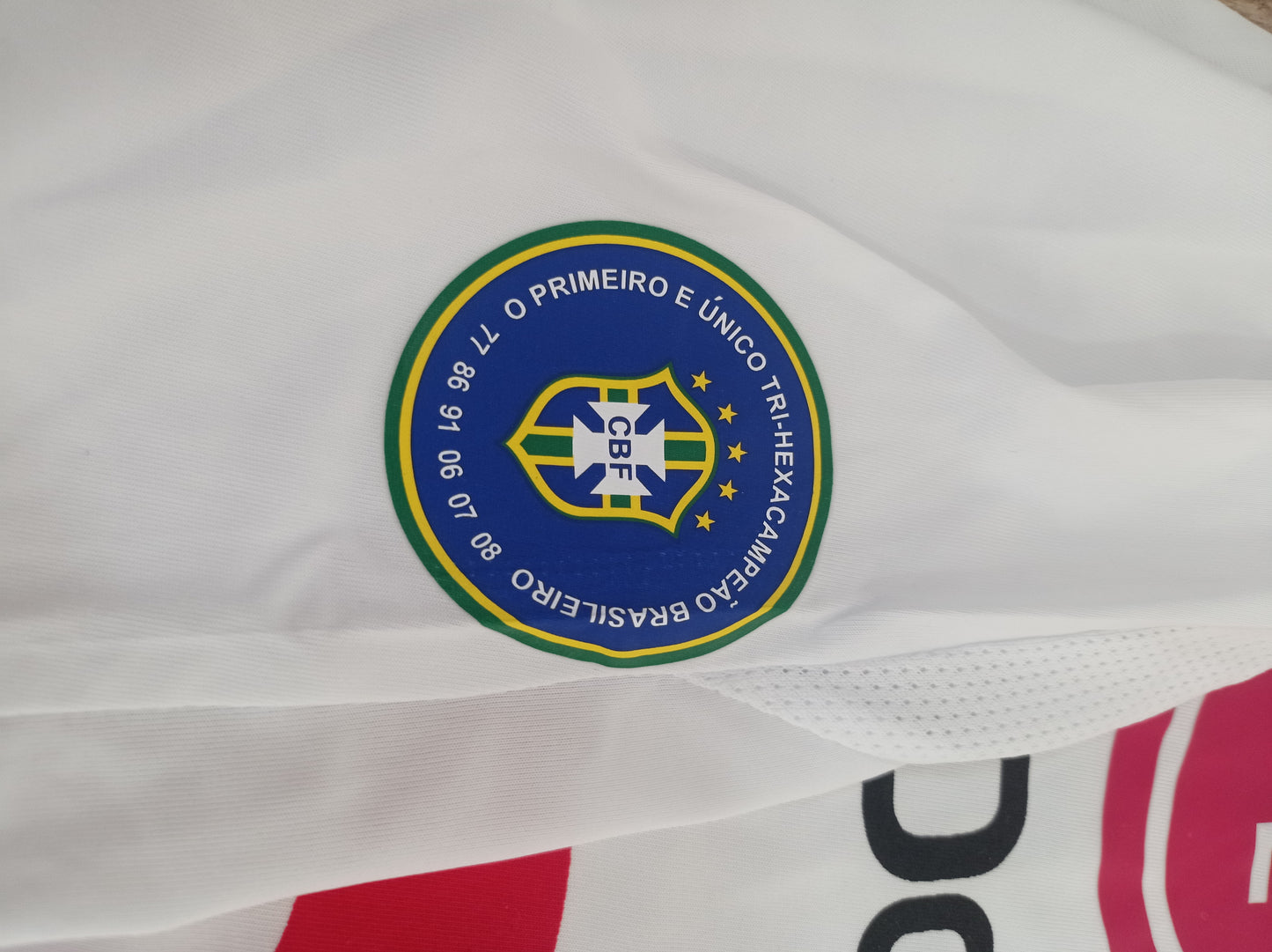 Sao Paulo Match Shirt - Dagoberto - 2009 - Rare Sponsorship