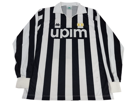 Espetacular Camisa Juventus Itália - 1989/1991 Mangas Longas