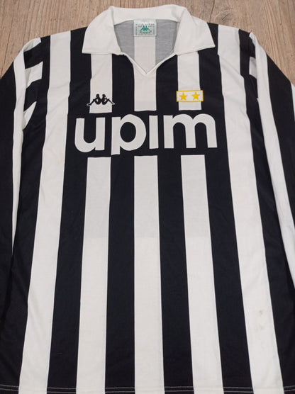 Espetacular Camisa Juventus Itália - 1989/1991 Mangas Longas