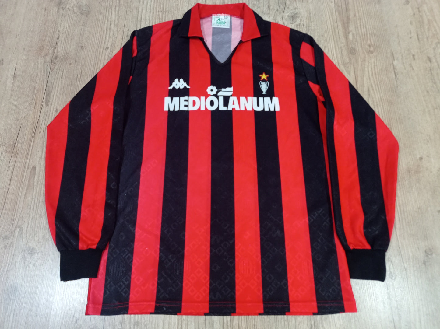 Very Rare Milan Shirt - Italy - 1989/1990 Long Sleeves