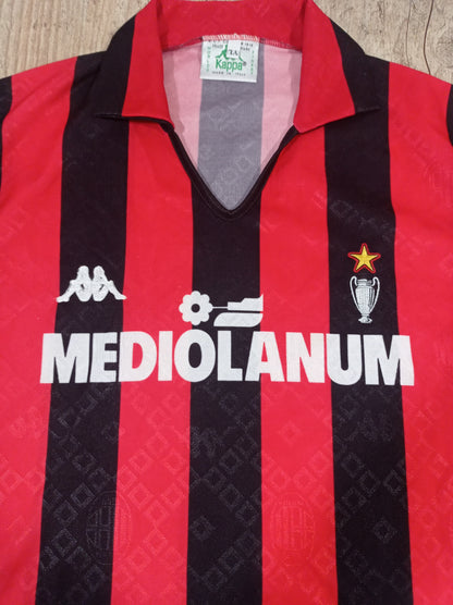 Very Rare Milan Shirt - Italy - 1989/1990 Long Sleeves