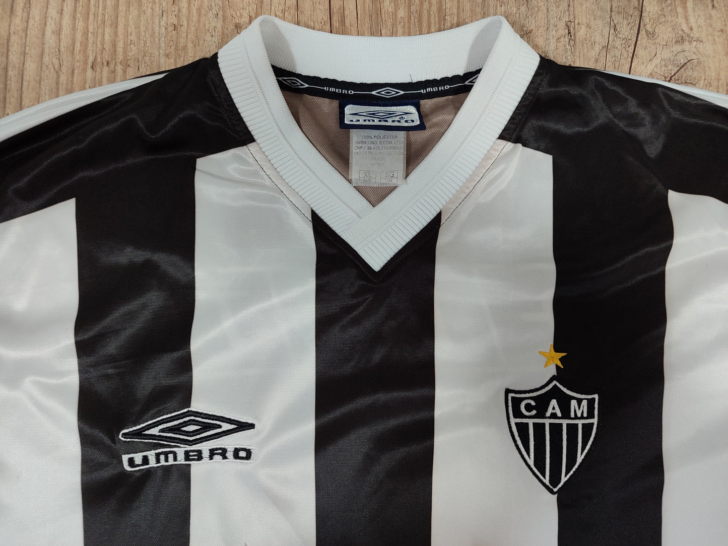 Atlético Mineiro Game Shirt - Rooster - Umbro 2002 - Beautiful