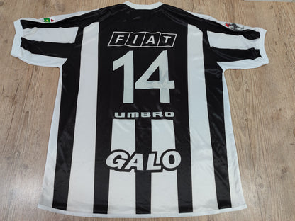 Atlético Mineiro Game Shirt - Rooster - Umbro 2002 - Beautiful