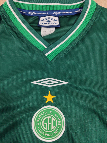 Excellent Guarani Shirt - 2001 2002 - Painted - Umbro Game
