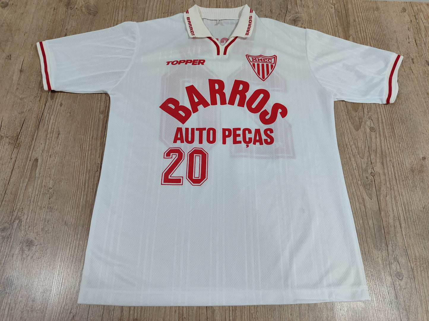 White Mogi Mirim Shirt - All Painted - Paulistão 1999