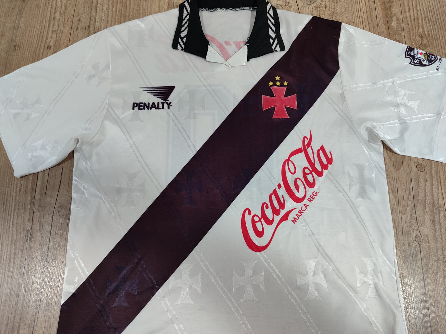 Very Rare Vasco Shirt - 1995 - Penalty - Coca-Cola