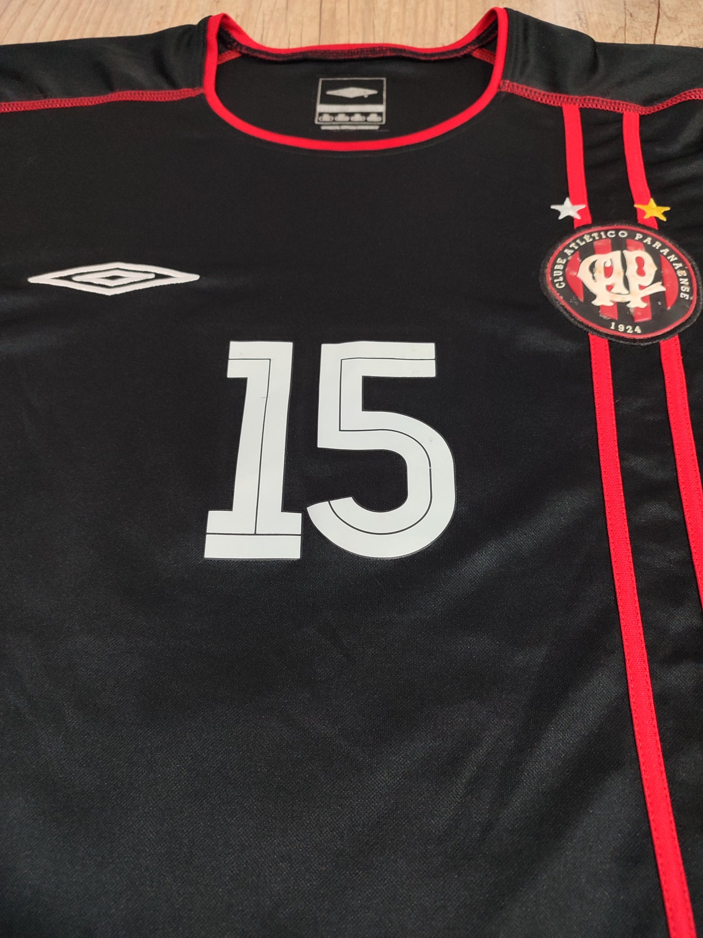 Raríssima Camisa Athletico Paranaense - Usada Em Jogo - 2005