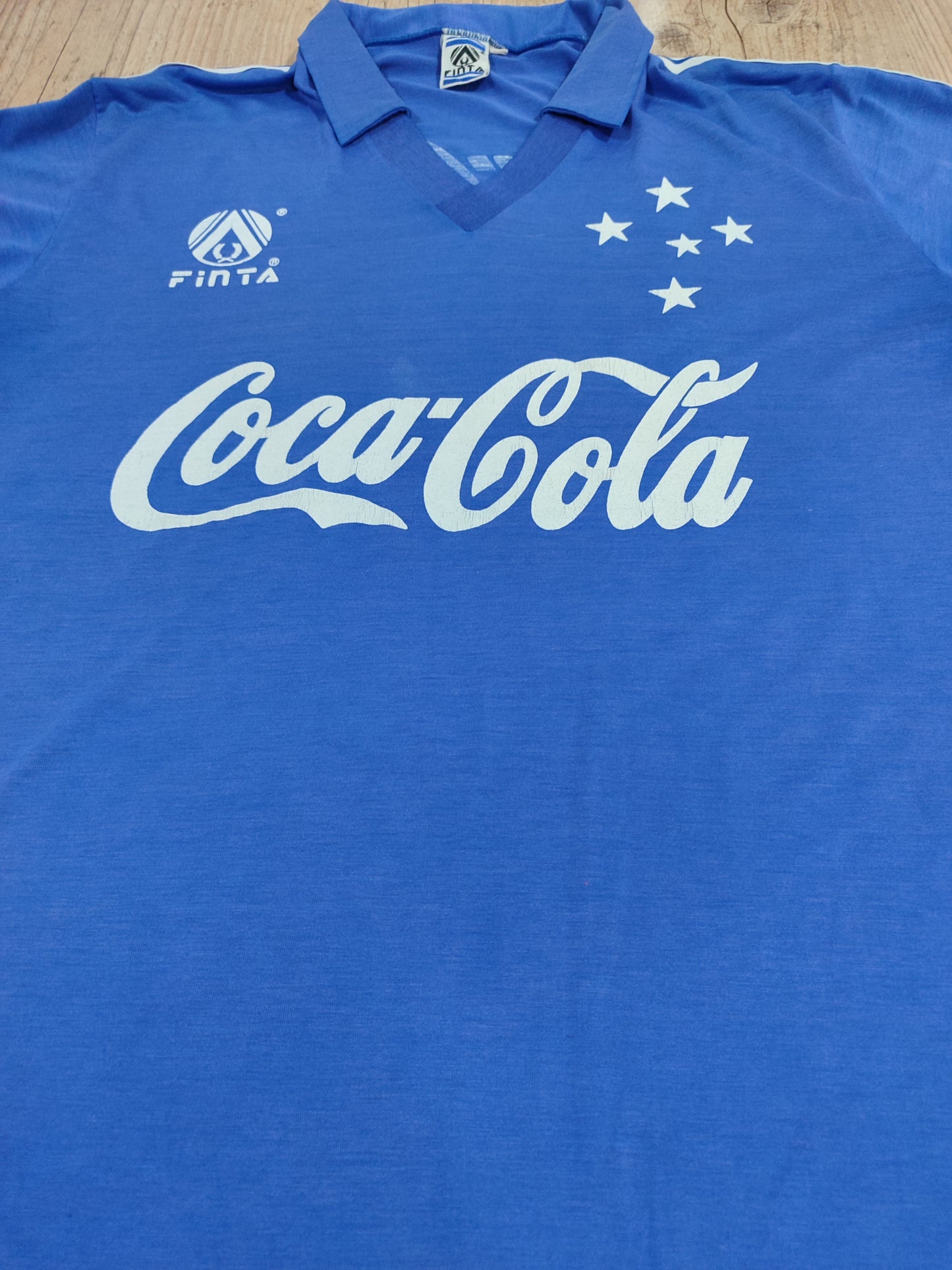 Spectacular Cruzeiro Shirt - 1991 - Coca-Cola Feint - Game
