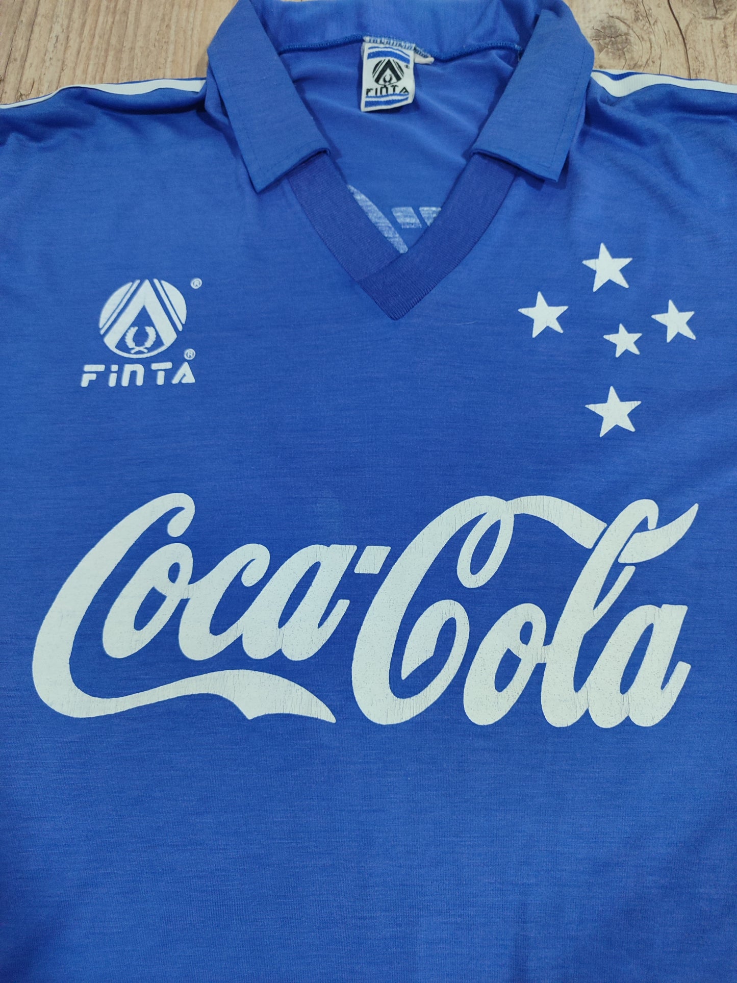 Spectacular Cruzeiro Shirt - 1991 - Coca-Cola Feint - Game