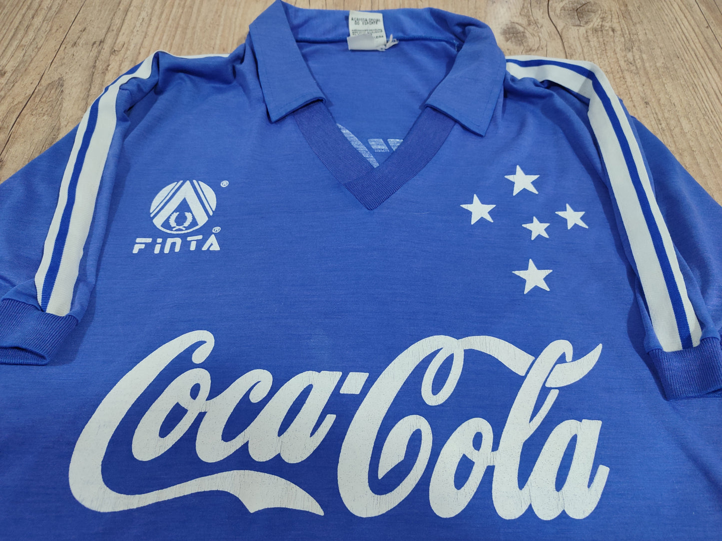 Spectacular Cruzeiro Shirt - 1991 - Coca-Cola Feint - Game