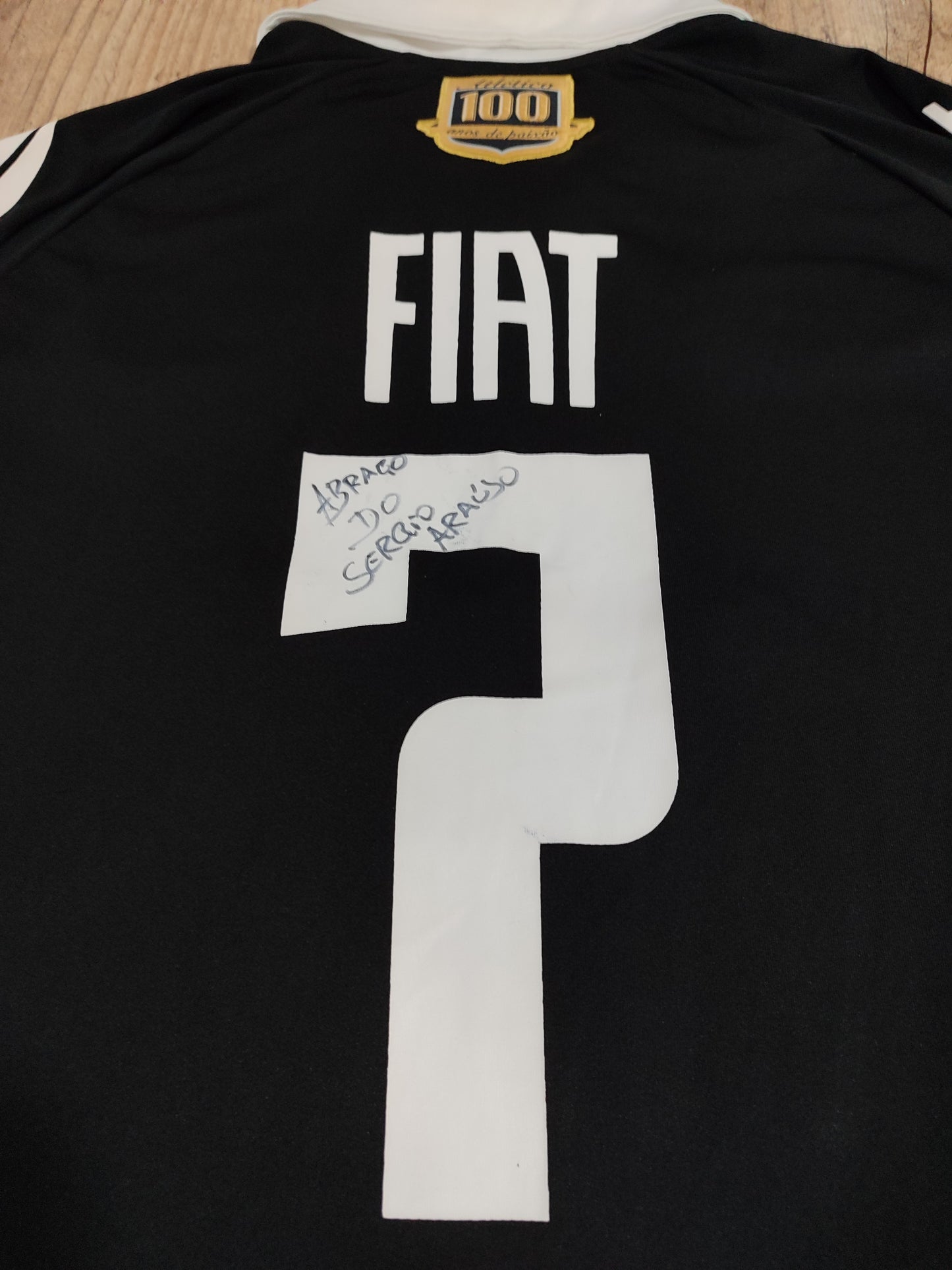 Very Rare Atlético Mineiro - Centenary - Black Long Sleeve - Match Shirt