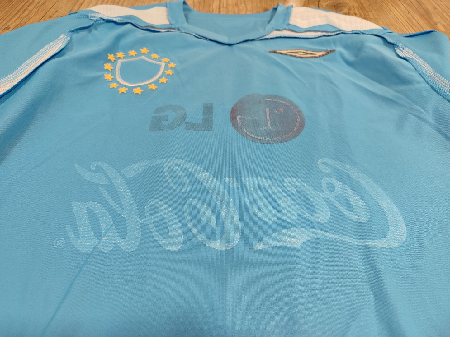 Rare Bolívar Jersey - Bolivia - Game Worn - 2007 - Umbro