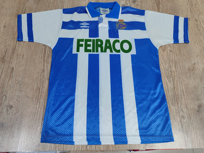 Rare Deportivo La Coruña 1992/93/94 Shirt - Classic by Umbro