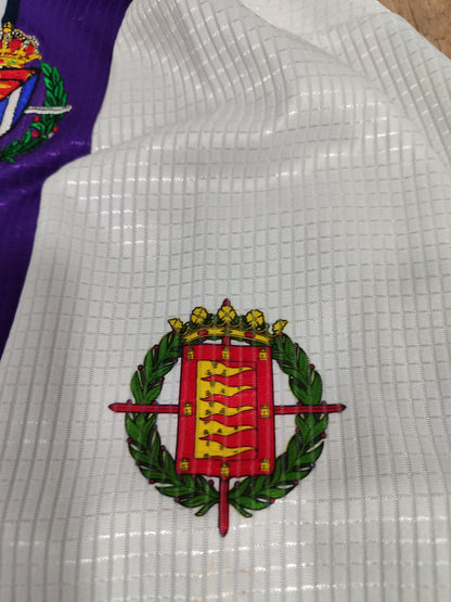 Beautiful Valladolid Shirt - Spain - Game Worn 1999/2001 Long Sleeves