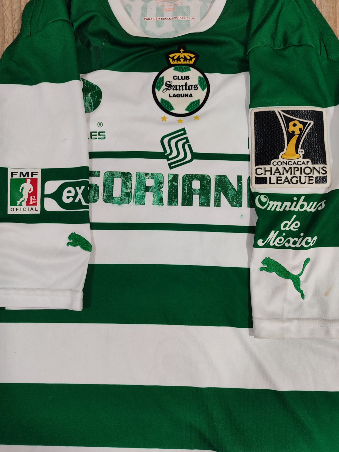 Beautiful Santos Laguna Shirt - Mexico - Game - Concacaf Champions League 2012