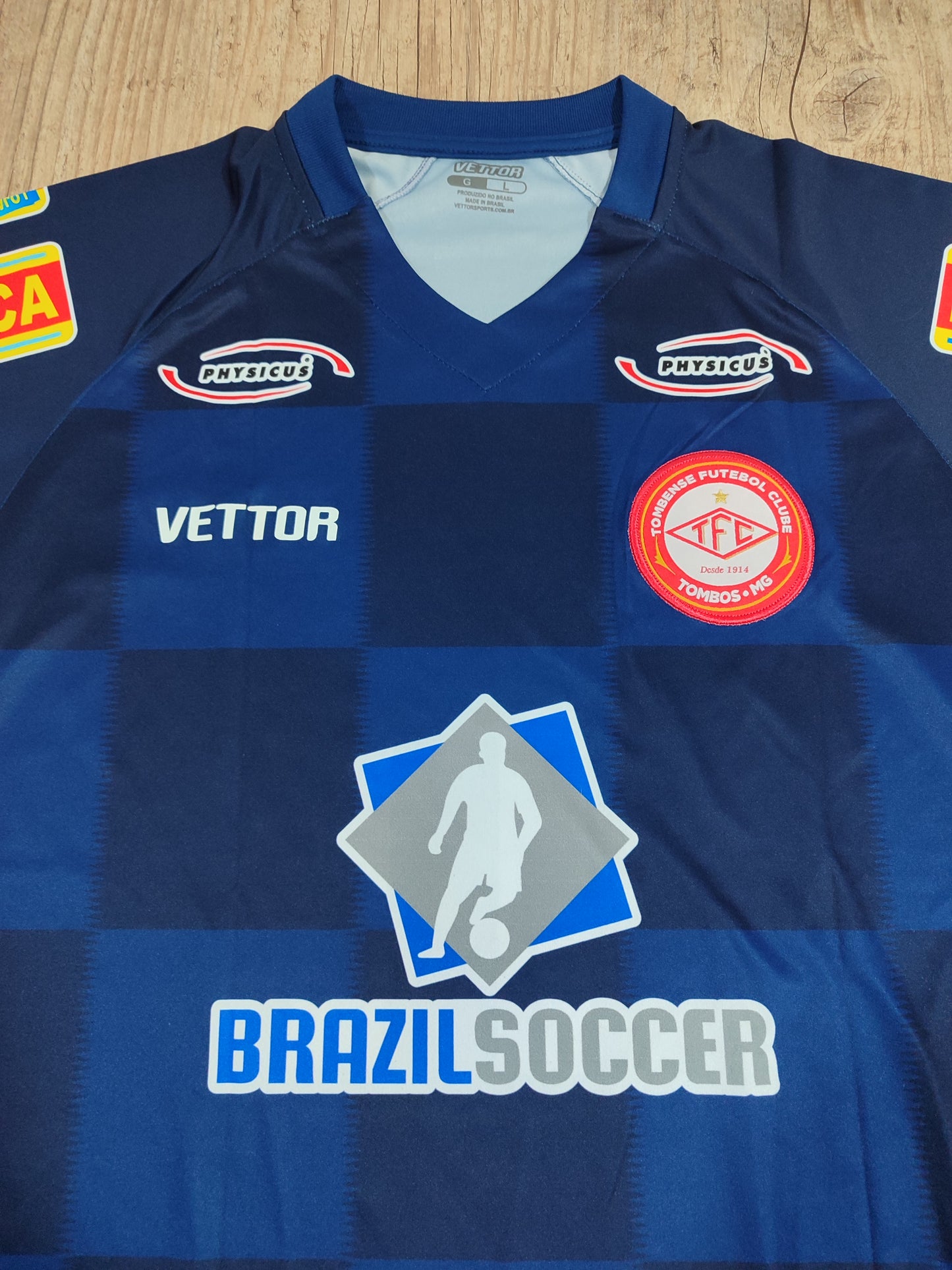 Rare Tombense Shirt - Used in Brazilian Championship Game - Hard to get