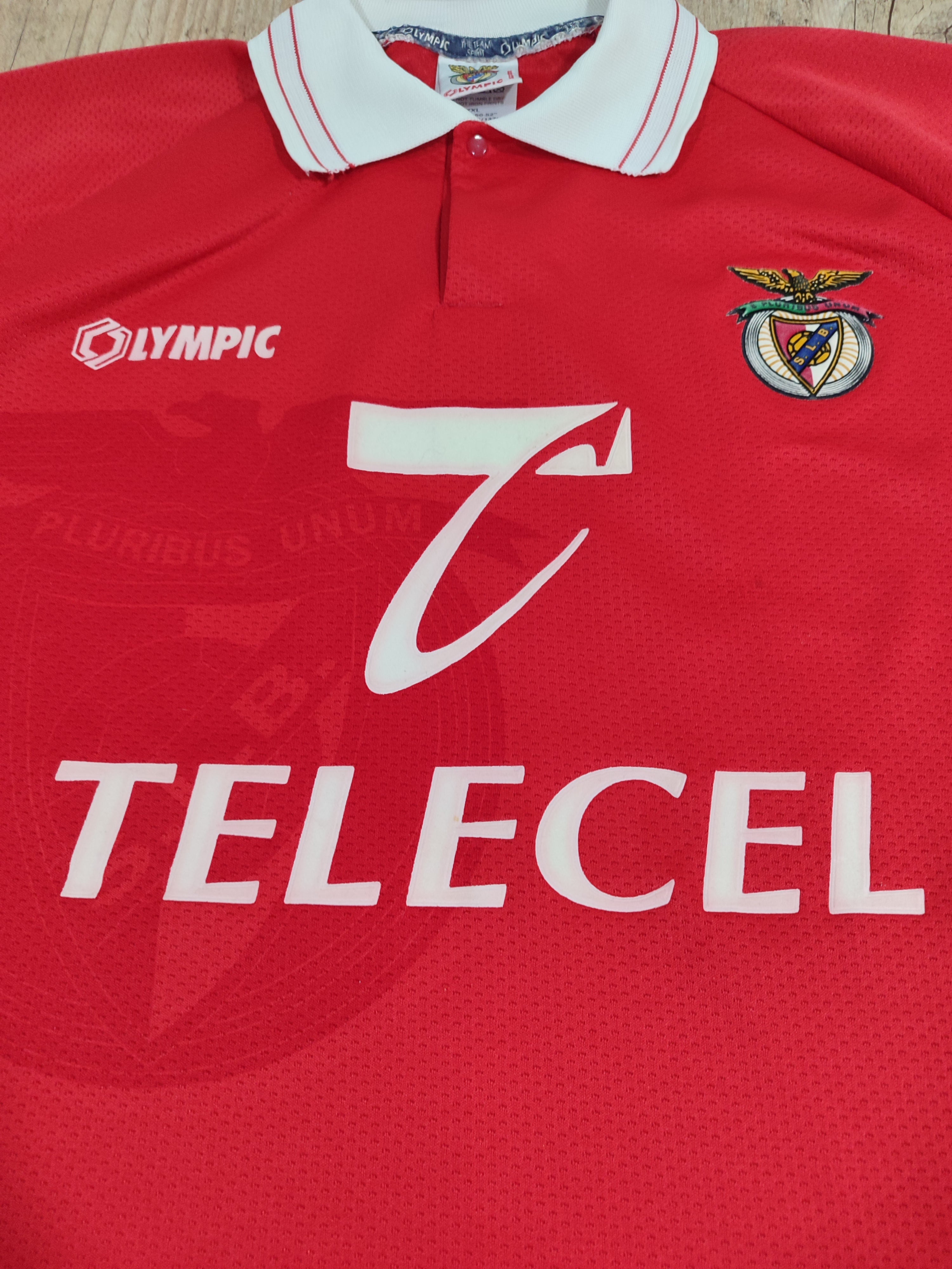 Beautiful and Rare Benfica Shirt - Portugal - 1996/1997 Olympic