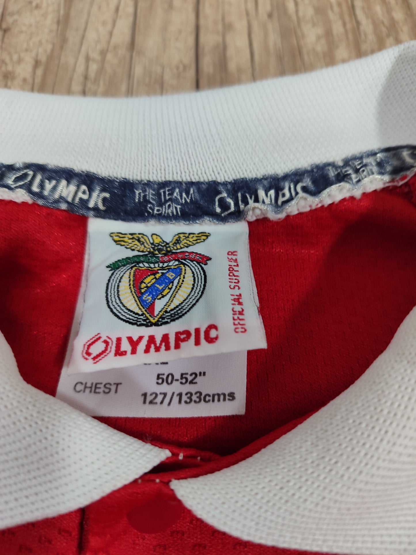 Beautiful and Rare Benfica Shirt - Portugal - 1996/1997 Olympic