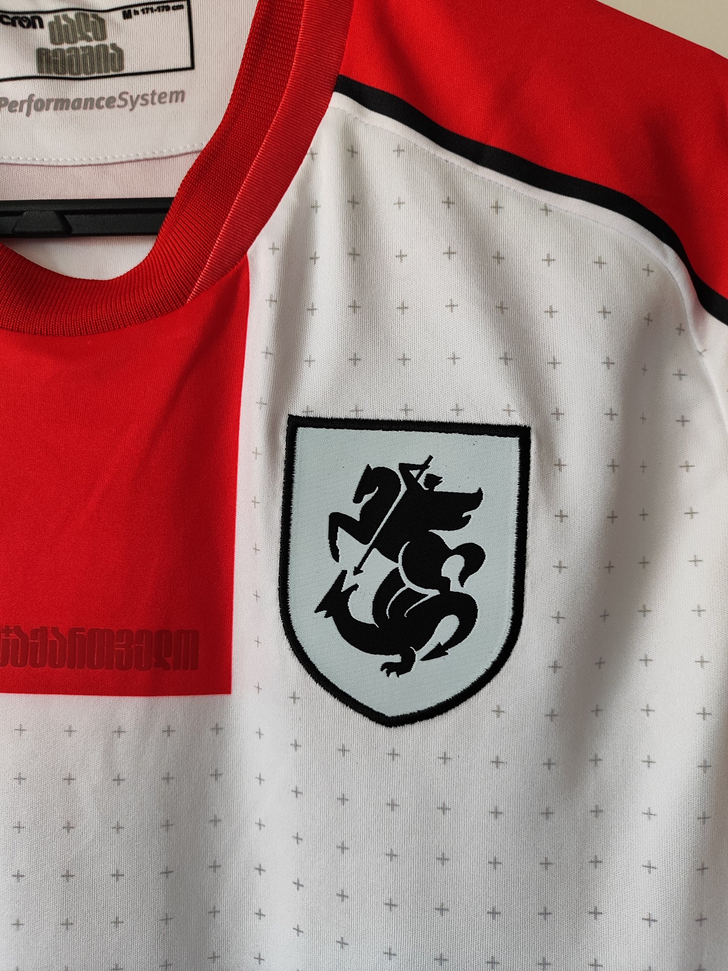 Camisa Seleção da Georgia 2023 2034 Eurocopa