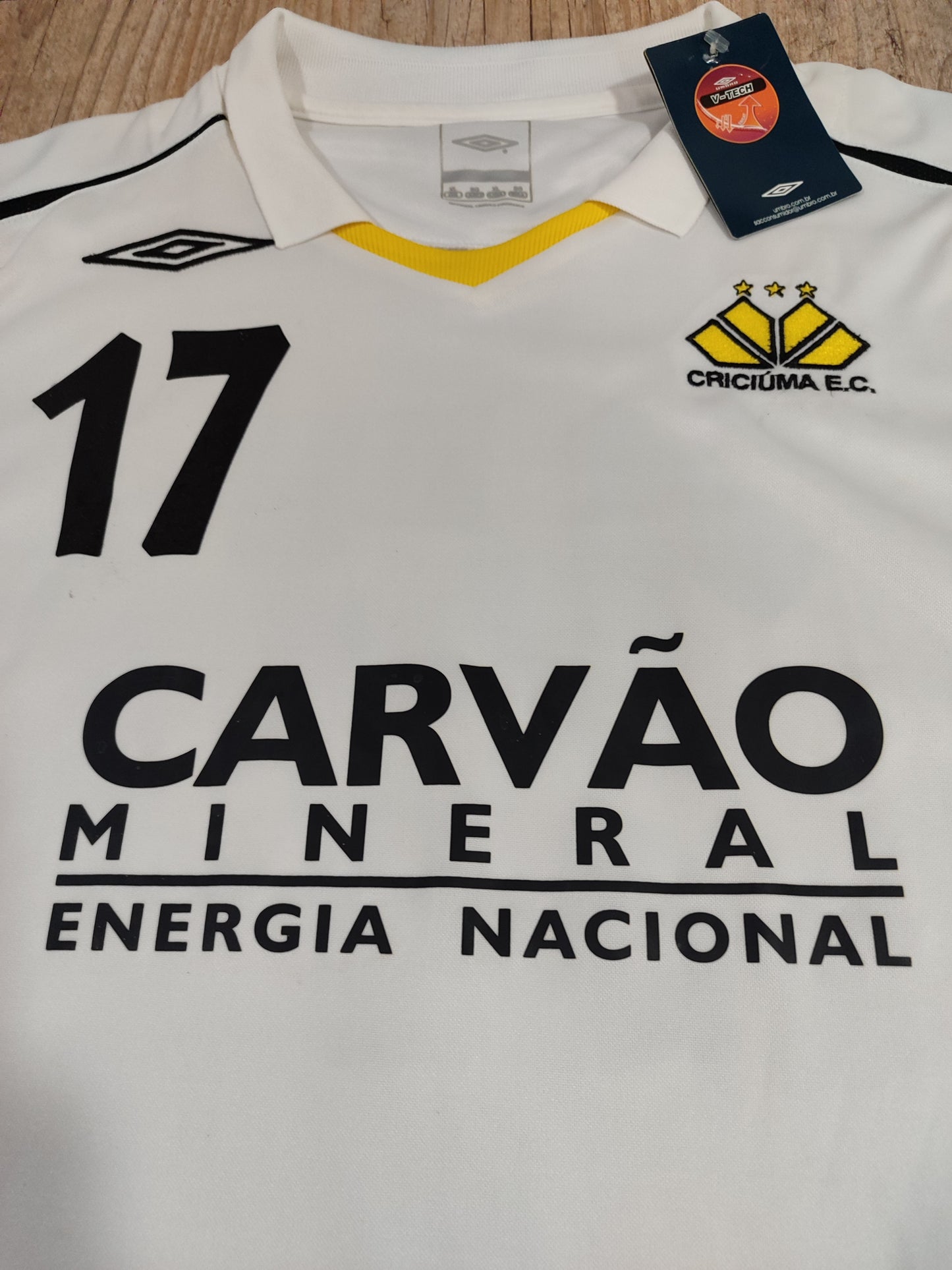 Very Rare Criciúma Shirt - Umbro 2000s - Game - Long Sleeves