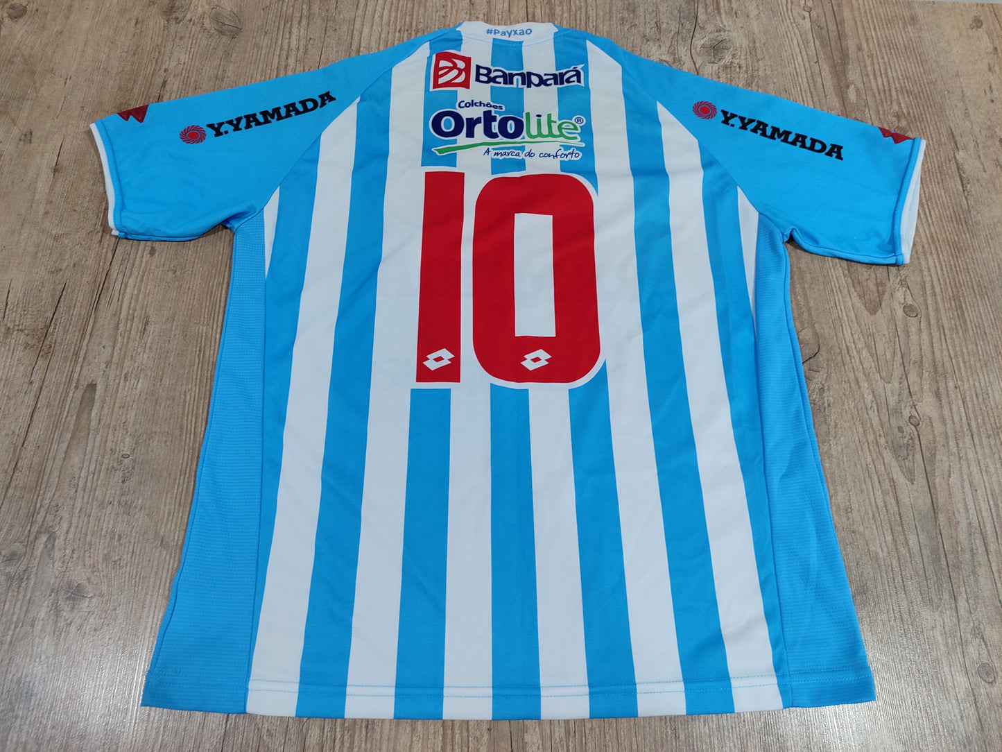 Rare and Beautiful Paysandu Shirt - Lotto - 2012 - Player