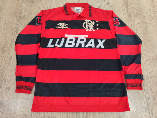 Espetacular Camisa Flamengo - 100 Anos Manga Longa - Romário